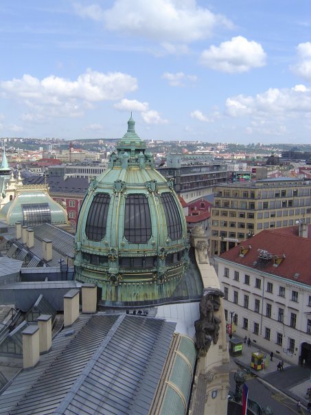 View of Prague from Powder Tower